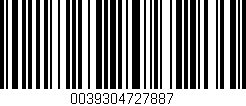 Código de barras (EAN, GTIN, SKU, ISBN): '0039304727887'