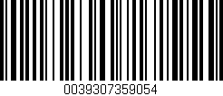 Código de barras (EAN, GTIN, SKU, ISBN): '0039307359054'