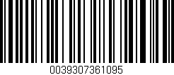 Código de barras (EAN, GTIN, SKU, ISBN): '0039307361095'