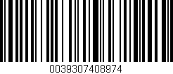 Código de barras (EAN, GTIN, SKU, ISBN): '0039307408974'