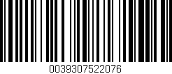 Código de barras (EAN, GTIN, SKU, ISBN): '0039307522076'