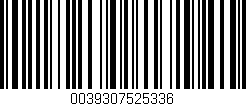 Código de barras (EAN, GTIN, SKU, ISBN): '0039307525336'
