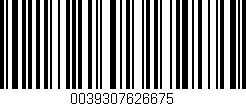 Código de barras (EAN, GTIN, SKU, ISBN): '0039307626675'