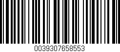 Código de barras (EAN, GTIN, SKU, ISBN): '0039307658553'