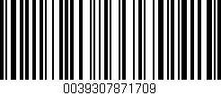Código de barras (EAN, GTIN, SKU, ISBN): '0039307871709'