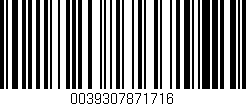 Código de barras (EAN, GTIN, SKU, ISBN): '0039307871716'