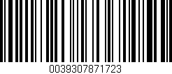 Código de barras (EAN, GTIN, SKU, ISBN): '0039307871723'