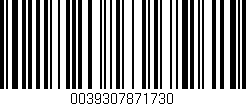Código de barras (EAN, GTIN, SKU, ISBN): '0039307871730'