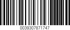 Código de barras (EAN, GTIN, SKU, ISBN): '0039307871747'