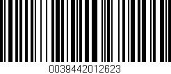 Código de barras (EAN, GTIN, SKU, ISBN): '0039442012623'