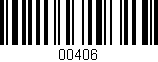 Código de barras (EAN, GTIN, SKU, ISBN): '00406'