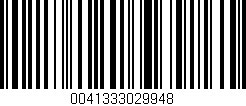Código de barras (EAN, GTIN, SKU, ISBN): '0041333029948'
