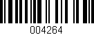 Código de barras (EAN, GTIN, SKU, ISBN): '004264'