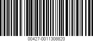 Código de barras (EAN, GTIN, SKU, ISBN): '00427-0011308820'