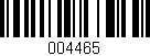 Código de barras (EAN, GTIN, SKU, ISBN): '004465'