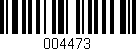 Código de barras (EAN, GTIN, SKU, ISBN): '004473'