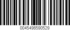 Código de barras (EAN, GTIN, SKU, ISBN): '0045496590529'