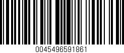 Código de barras (EAN, GTIN, SKU, ISBN): '0045496591861'