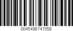 Código de barras (EAN, GTIN, SKU, ISBN): '0045496741556'