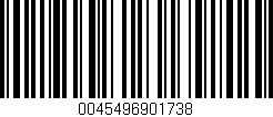 Código de barras (EAN, GTIN, SKU, ISBN): '0045496901738'