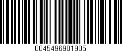 Código de barras (EAN, GTIN, SKU, ISBN): '0045496901905'