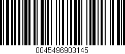 Código de barras (EAN, GTIN, SKU, ISBN): '0045496903145'