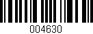 Código de barras (EAN, GTIN, SKU, ISBN): '004630'