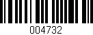 Código de barras (EAN, GTIN, SKU, ISBN): '004732'