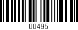 Código de barras (EAN, GTIN, SKU, ISBN): '00495'