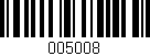 Código de barras (EAN, GTIN, SKU, ISBN): '005008'