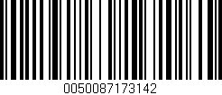 Código de barras (EAN, GTIN, SKU, ISBN): '0050087173142'
