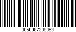 Código de barras (EAN, GTIN, SKU, ISBN): '0050087309053'