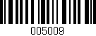 Código de barras (EAN, GTIN, SKU, ISBN): '005009'