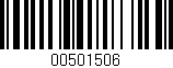 Código de barras (EAN, GTIN, SKU, ISBN): '00501506'