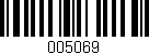 Código de barras (EAN, GTIN, SKU, ISBN): '005069'