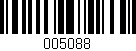 Código de barras (EAN, GTIN, SKU, ISBN): '005088'