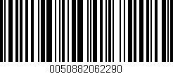 Código de barras (EAN, GTIN, SKU, ISBN): '0050882062290'
