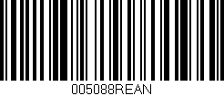 Código de barras (EAN, GTIN, SKU, ISBN): '005088REAN'