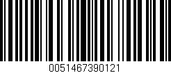 Código de barras (EAN, GTIN, SKU, ISBN): '0051467390121'