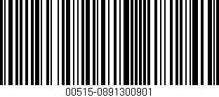 Código de barras (EAN, GTIN, SKU, ISBN): '00515-0891300901'