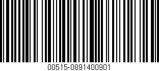 Código de barras (EAN, GTIN, SKU, ISBN): '00515-0891400901'