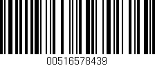 Código de barras (EAN, GTIN, SKU, ISBN): '00516578439'
