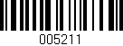 Código de barras (EAN, GTIN, SKU, ISBN): '005211'