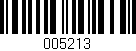 Código de barras (EAN, GTIN, SKU, ISBN): '005213'