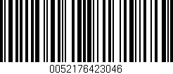 Código de barras (EAN, GTIN, SKU, ISBN): '0052176423046'