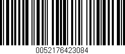 Código de barras (EAN, GTIN, SKU, ISBN): '0052176423084'