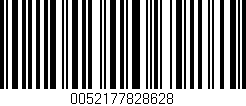 Código de barras (EAN, GTIN, SKU, ISBN): '0052177828628'