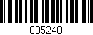 Código de barras (EAN, GTIN, SKU, ISBN): '005248'