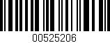 Código de barras (EAN, GTIN, SKU, ISBN): '00525206'
