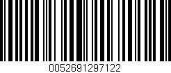 Código de barras (EAN, GTIN, SKU, ISBN): '0052691297122'